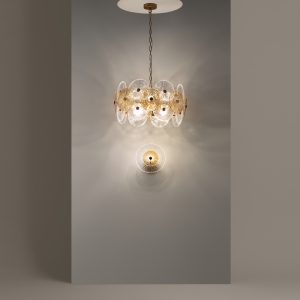 Aster, Pendant Lamp MOD007PL-08G - Image 3