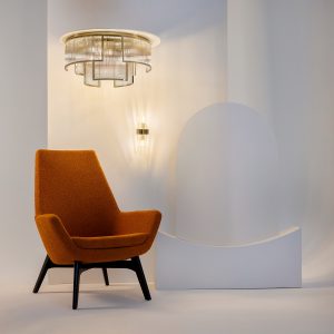 Frame, Ceiling lamp MOD174CL-06G - Image 3