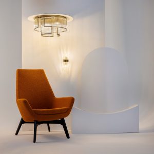 Frame, Ceiling lamp MOD174CL-09G - Image 3