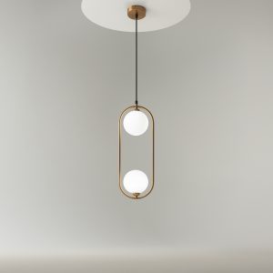 Ring, Pendant Lamp MOD013PL-02BS1 - Image 2