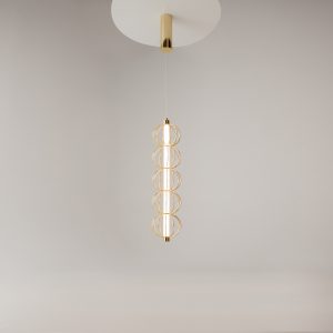 Golden Cage, Pendant lamp MOD216PL-L10G3K - Image 2