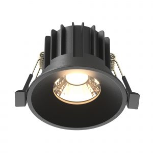 Round, Downlight DL058-12W3K-B - Image 1