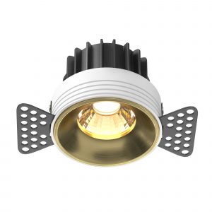 Round, Downlight DL058-12W3K-TRS-BS - Image 1