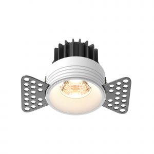 Round, Downlight DL058-7W3K-TRS-W - Image 1
