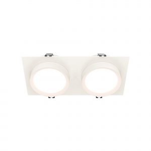 Hoop, Downlight DL086-02-GX53-SQ-W - Image 1