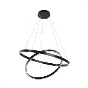 Rim, Pendant lamp MOD058PL-L74BK - Image 1