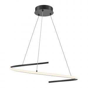 Curve, Pendant lamp MOD242PL-L33BK - Image 1