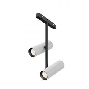 Elti Duo, Track luminaire TR005-4-2X12W-DS-BW - Image 1