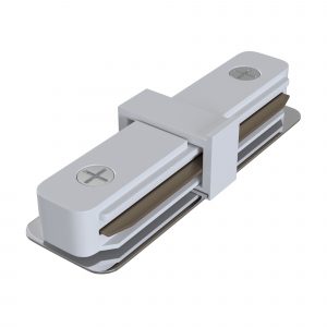 Accessories for tracks Unity, TRA001C-11W Connector Straight Unity White - Image 1