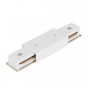 Accessories for tracks Unity, Direct Unity connector with power input, white TRA001CB-11W - Image 1