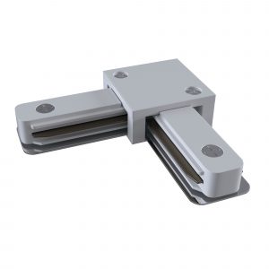 Accessories for tracks Unity, TRA001CL-11W Unity L-shaped Connector White - Image 1