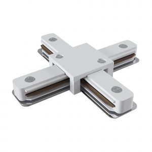 Accessories for tracks Unity, TRA001CX-11W X-shaped Unity Connector White - Image 1