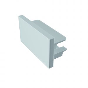 Accessories for tracks Unity, TRA001EC-11W End Cap 1pc Unity Patch White - Image 1