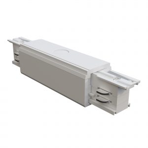 Accessories for tracks Trinity, TRA005C-31W Straight Connector Trinity White - Image 1