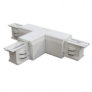 Accessories for tracks Trinity, TRA005CT-31W-R Connector T-shaped Right Trinity White - Image 1
