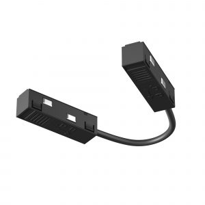 Accessories for tracks Exility, Power Connector Angled 15cm Exility Black TRA034CPC-42B-15-1