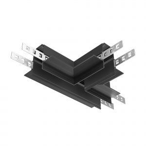 Accessories for tracks Exility, The connector is T-shaped, Exility, built-in for 12.5mm GCL, black