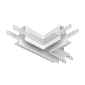 Accessories for tracks Exility, The connector is T-shaped, Exility, built-in for 12.5mm GCL, white