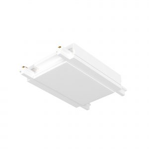 Accessories for tracks Radity, TRA084C-11W Power Connector Straight Radity, White - Image 1