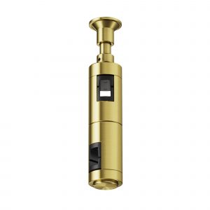 Accessories for tracks Flarity, Double wall mount "Flarity" brass TRA155CW-D1-BS - Image 1