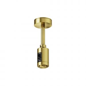 Accessories for tracks Flarity, Ceiling mount 78mm with power input "Flarity" brass TRA156C-B1-BS - Image 1