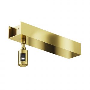Accessories for tracks Flarity, Ceiling base for power supply unit with "Flarity" power input brass TRA156C-BB1-BS