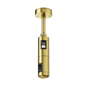 Accessories for tracks Flarity, Double ceiling mount 78mm "Flarity" brass TRA156C-D1-BS - Image 1