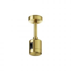 Accessories for tracks Flarity, Ceiling mount 78mm with direct power connector "Flarity" brass TRA156C-IPC1-BS - Image 1