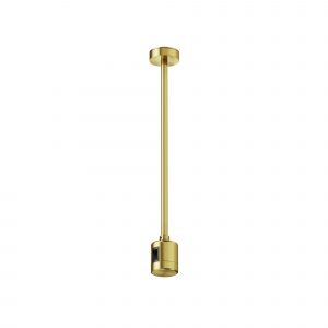 Accessories for tracks Flarity, Ceiling mount 300mm with direct power connector "Flarity" brass TRA158C-IPC1-BS - Image 1