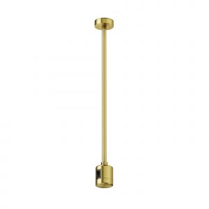 Accessories for tracks Flarity, 360mm ceiling mount with direct power connector "Flarity" brass TRA158C-IPCL1-BS - Image 1