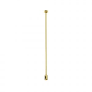 Accessories for tracks Flarity, 700mm ceiling mount with "Flarity" power input brass TRA159C-B1-BS