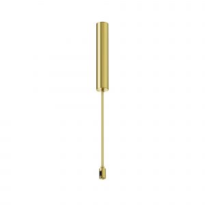 Accessories for tracks Flarity, 385mm ceiling base for power supply unit with "Flarity" power input brass TRA159C-BB1-BS - Image 1