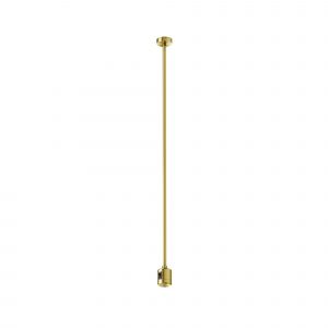 Accessories for tracks Flarity, 700mm ceiling mount with direct power connector "Flarity" brass TRA159C-IPC1-BS